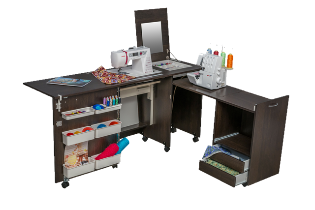 COMFORT 3 Sewing machine and overlocker table 
