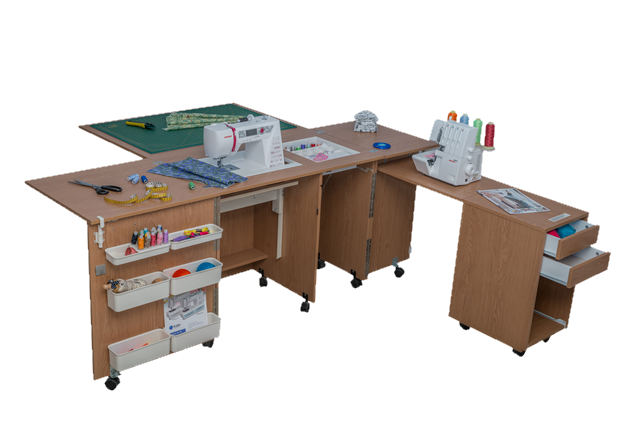 COMFORT 4 Sewing machine and overlocker table